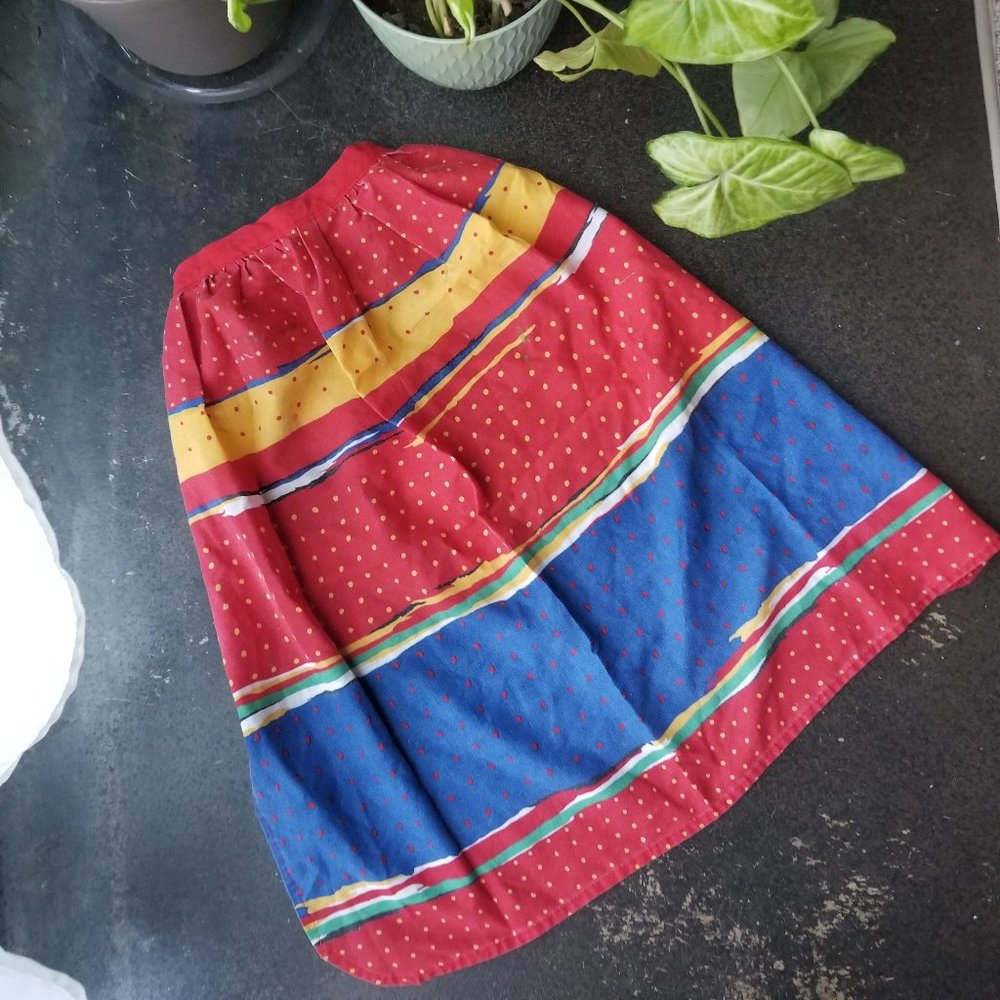 Vintage Girls Apron Size Medium/ Large